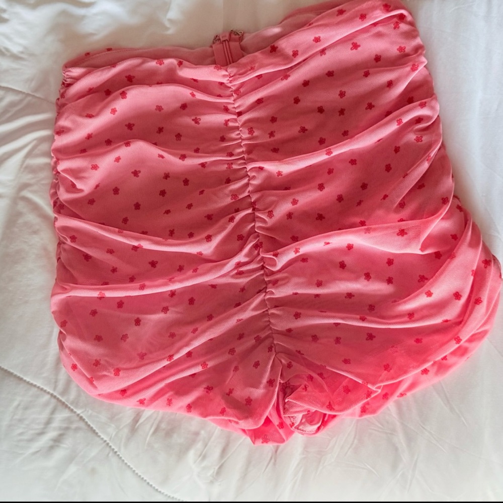 Tiger Mist Pink Ruched Two-Piece Set - Picture 6 of 6